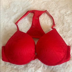 Red Victoria Secret/Pink Push-up Bra